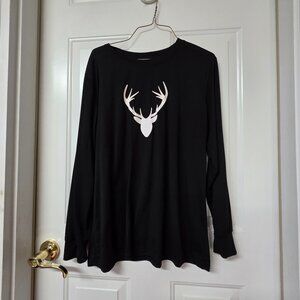 Pat pat women's buck deer tshirt xl